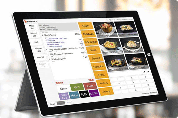 SambaPos Restoran Programı